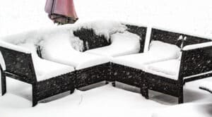 Canandaigua, NY Outdoor Patio Cushion Storage Before Storm