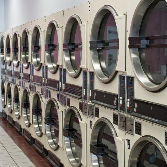 Dryers in Laundromat After Dryer Vent Cleaning in Monroe County