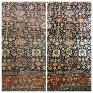 Rug Before & After Area Rug Cleaning in Fairport, NY