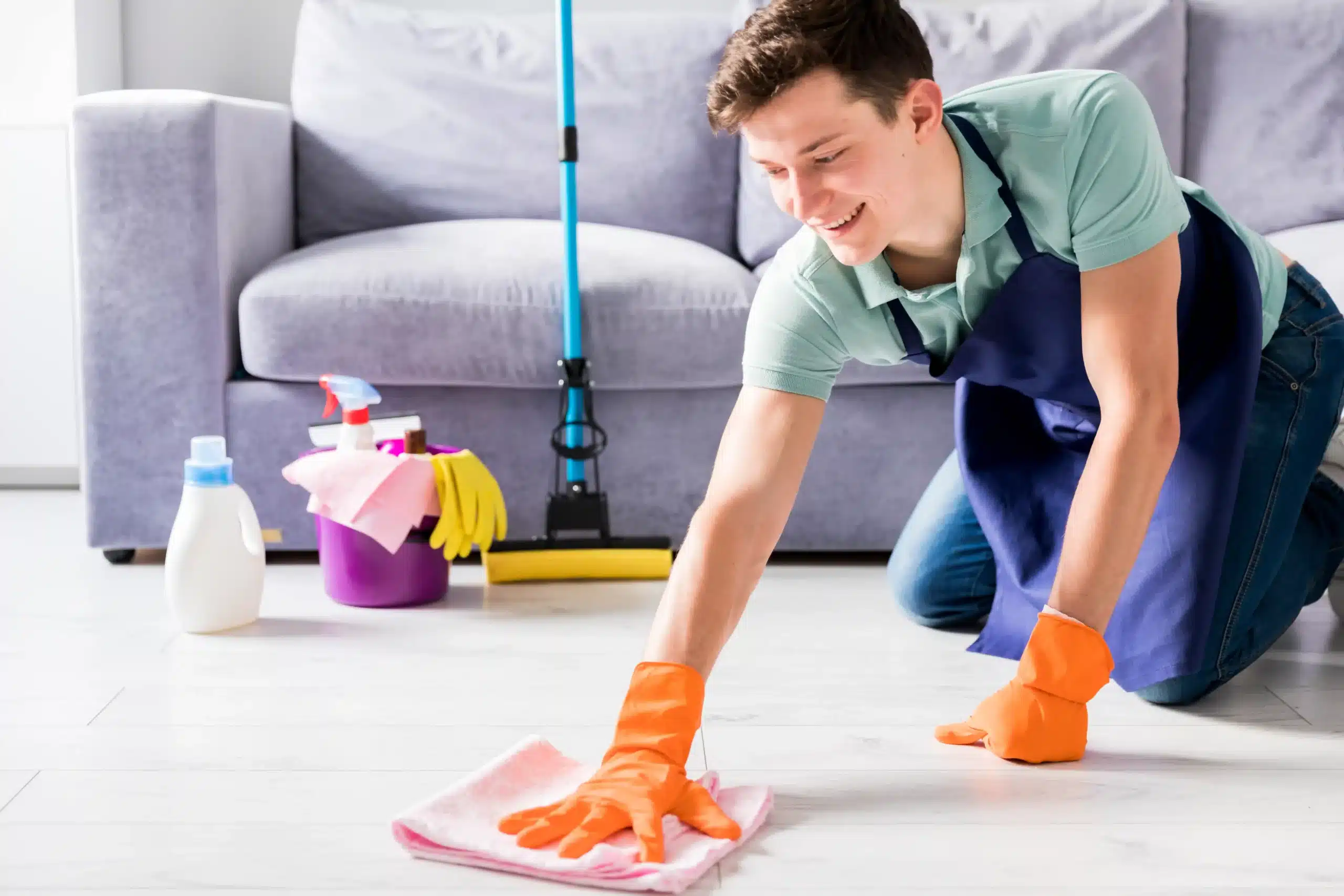 man-cleaning-his-home